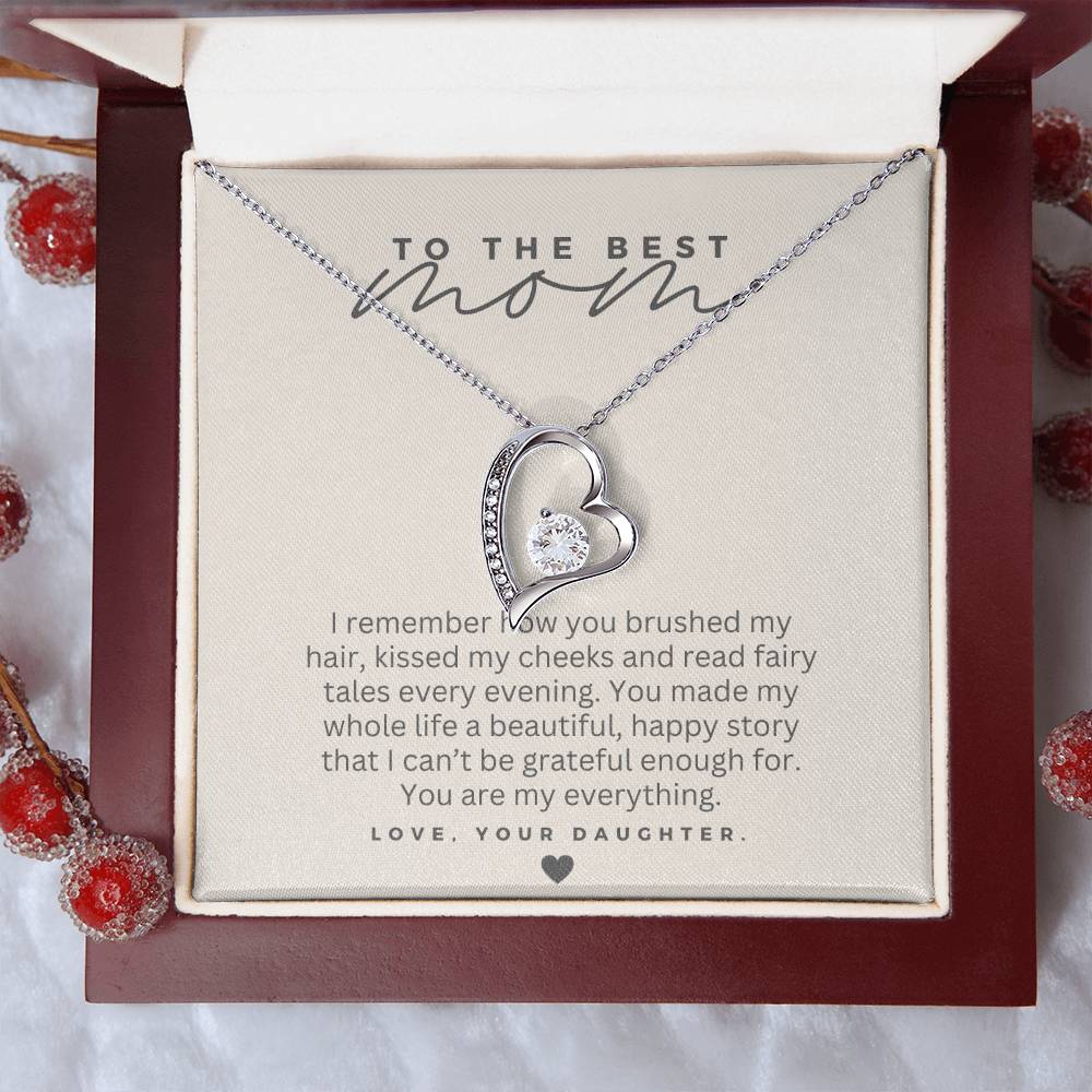 Gifts for Mom | Mother and Daughter | I remember how you brushed my hair...
