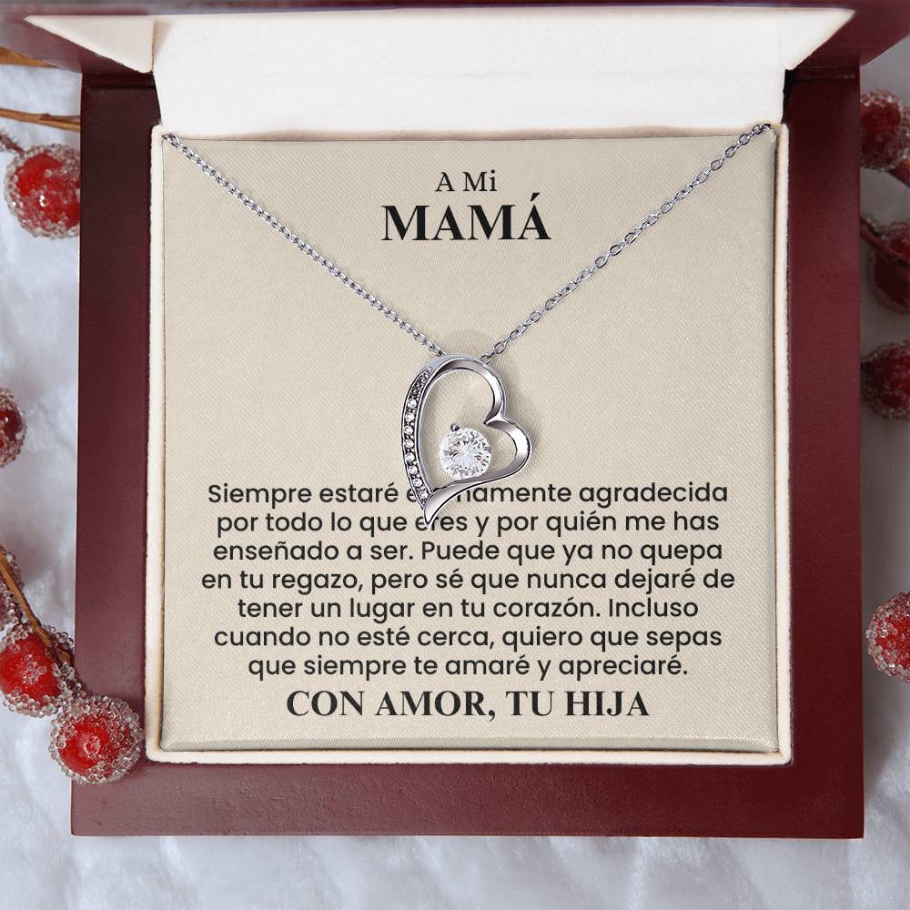A Mi Mamá - Con amor, Tu Hija - Necklace Set