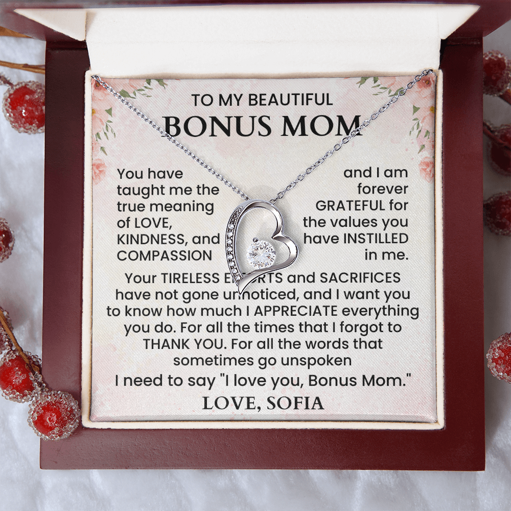 To My Beautiful Bonus Mom – A Token of Love, Gratitude & Appreciation