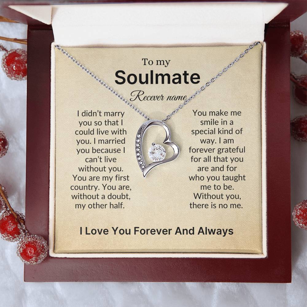 Forever Love Knot Personalize Test Product