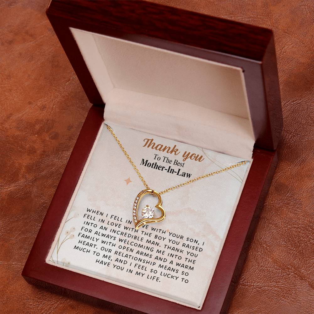 Thanksgiving gifts for mother-in-law | When I fell in love with your son...