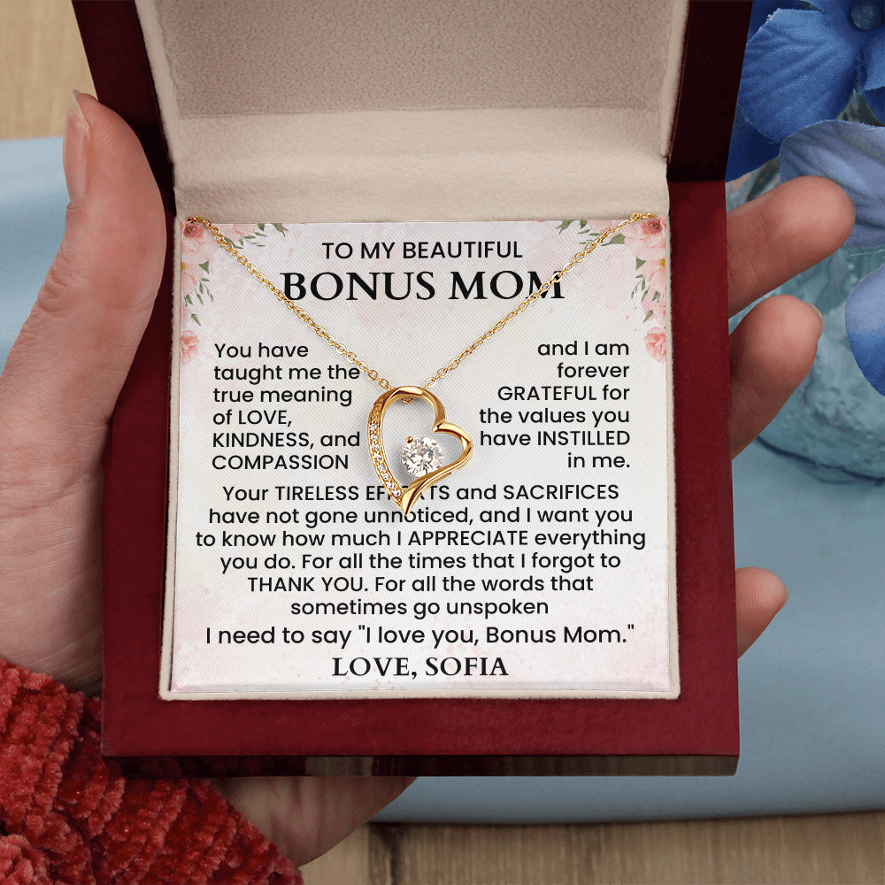 To My Beautiful Bonus Mom – A Token of Love, Gratitude & Appreciation