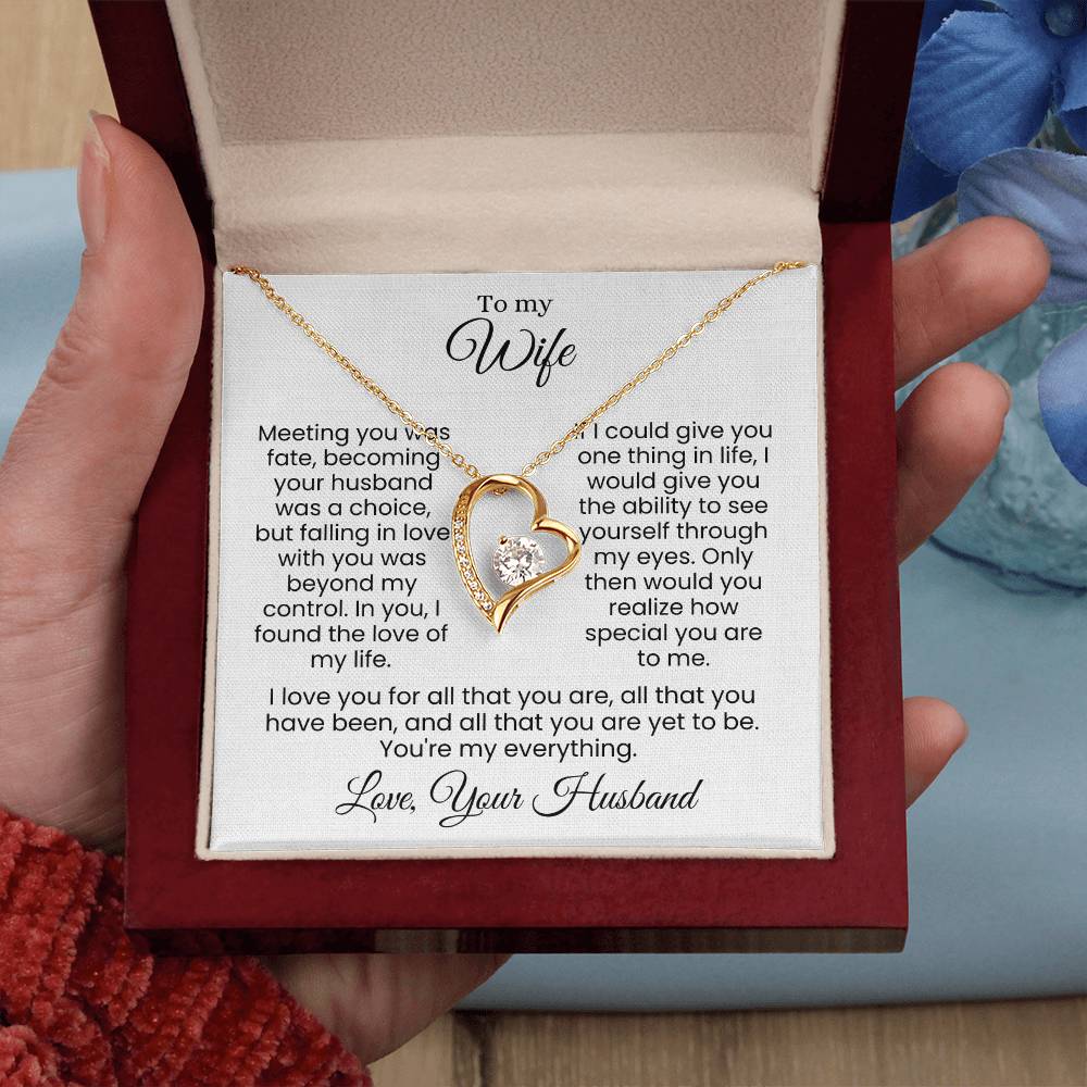A Husband's Heartfelt Words | Falling in Love Was Beyond My Control (Forever Love Necklace)