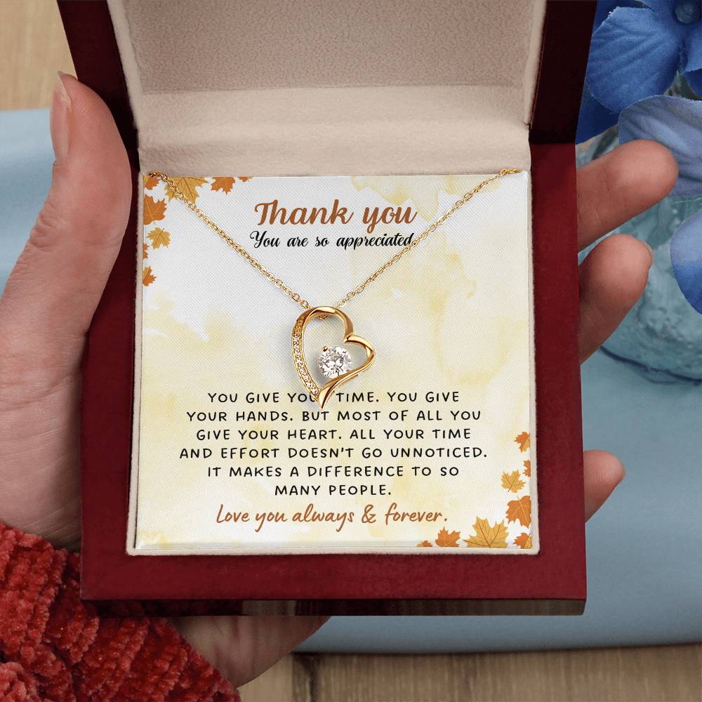 Thanksgiving gifts for beloved one | You give your time...