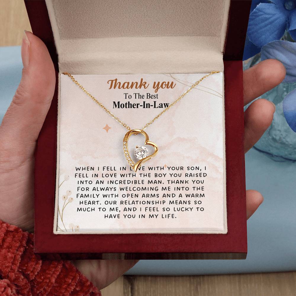 Thanksgiving gifts for mother-in-law | When I fell in love with your son...