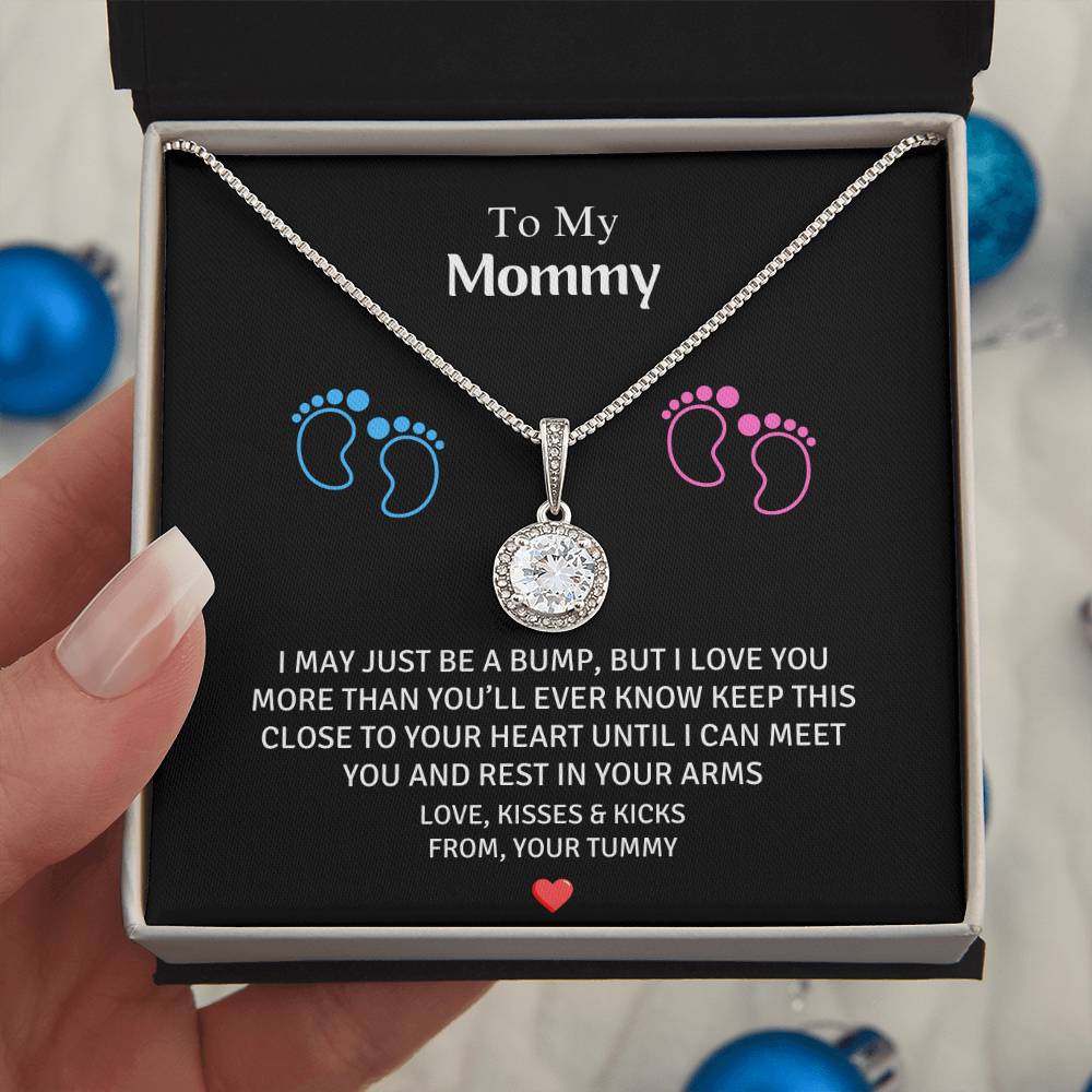 Unborn Love: A Message from Your Bump with Eternal Hope Necklace