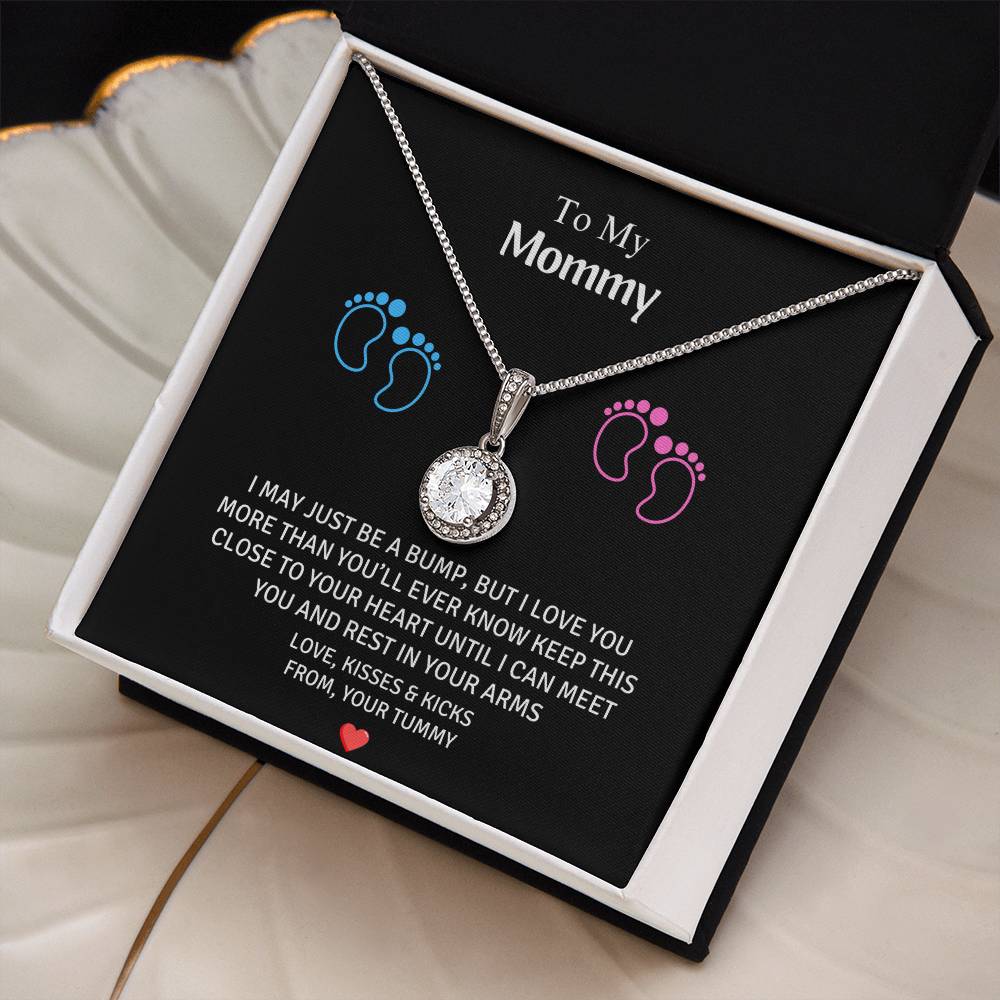 Unborn Love: A Message from Your Bump with Eternal Hope Necklace