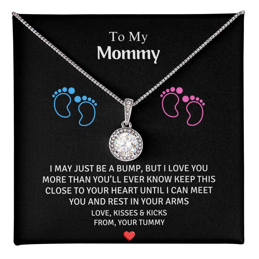 Unborn Love: A Message from Your Bump with Eternal Hope Necklace