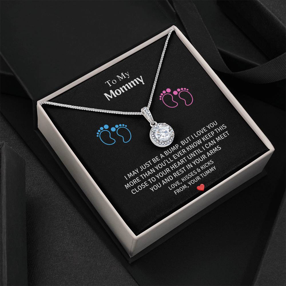 Unborn Love: A Message from Your Bump with Eternal Hope Necklace
