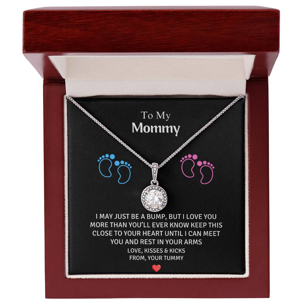 Unborn Love: A Message from Your Bump with Eternal Hope Necklace