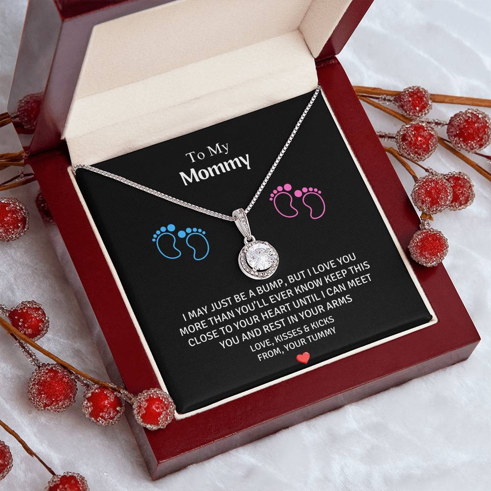 Unborn Love: A Message from Your Bump with Eternal Hope Necklace