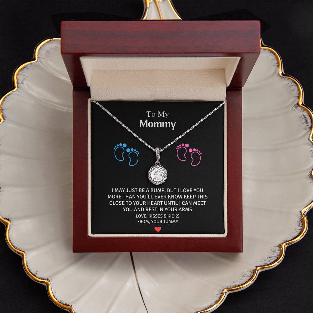 Unborn Love: A Message from Your Bump with Eternal Hope Necklace