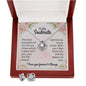 Gifts for Soulmate with Love Knot Heart Necklace and Personalized Message Card