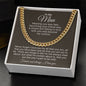 A Journey from Fate to Forever | Cuban chain necklace for him (Perfect Valentine's Day Gift)