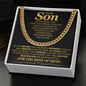 To My Son - Never Forget That I Love You Forever