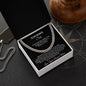 Gifts for bonus son, gifts for bonus son from mom, mom and bonus son, Cuban Link Chain for bonus son