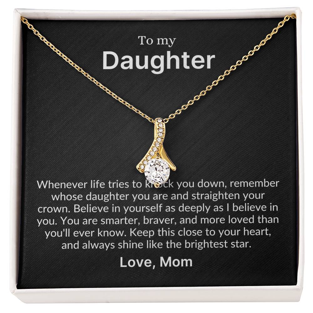 Perfect Gift for Your Strong and Beautiful Daughter (Alluring Beauty Necklace)