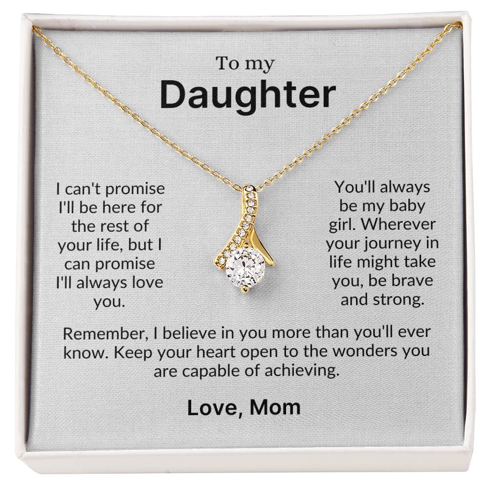 Loved Beyond a Lifetime | A Precious Gift for Your Daughter (Alluring Beauty Necklace)