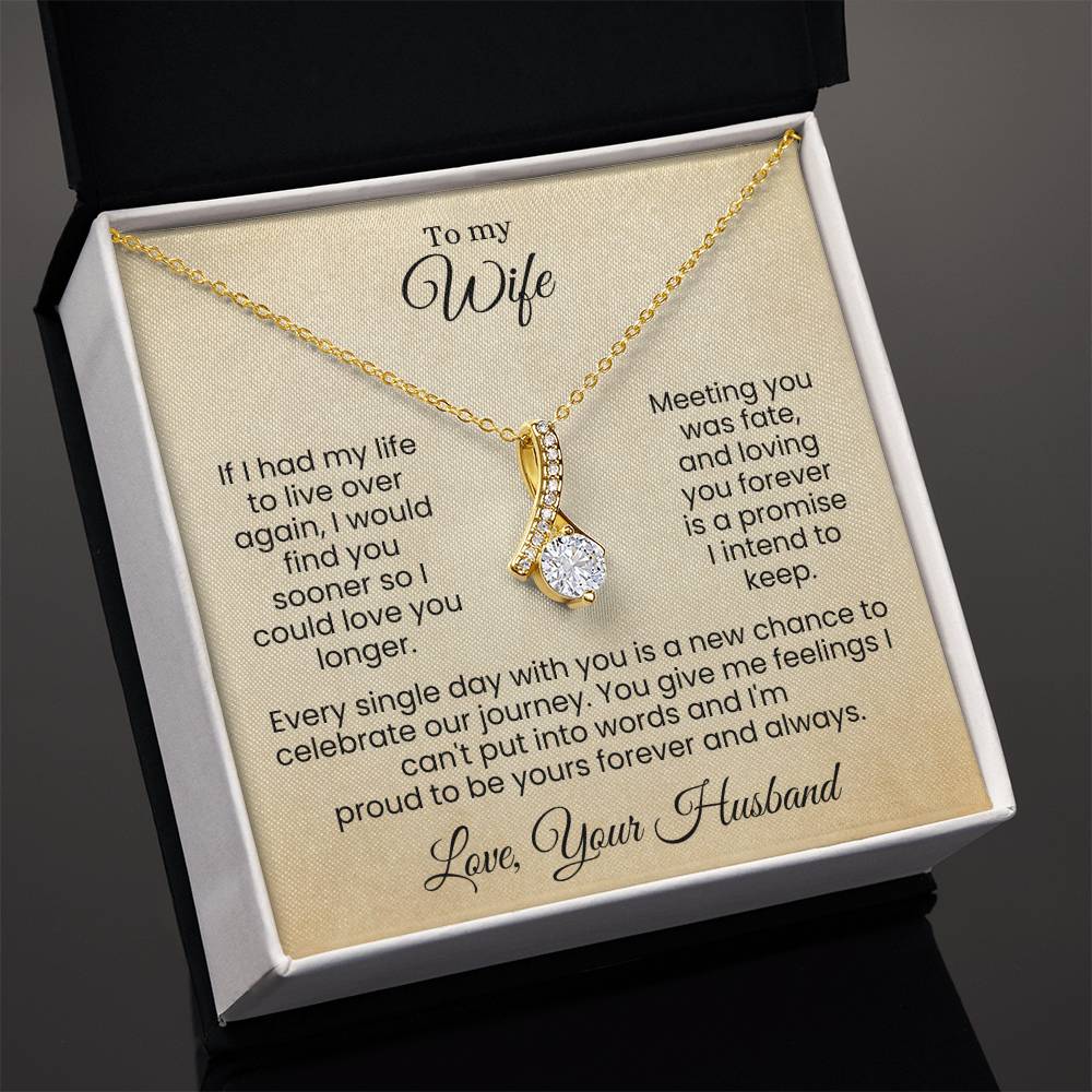 Forever Yours | A Love Written in Fate and Sealed with My Heart (Alluring Beauty Necklace)