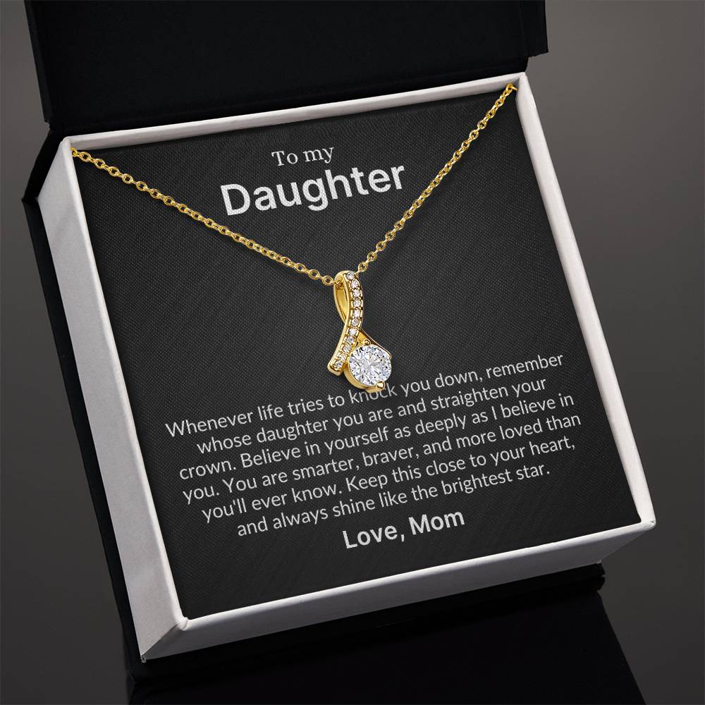 Perfect Gift for Your Strong and Beautiful Daughter (Alluring Beauty Necklace)