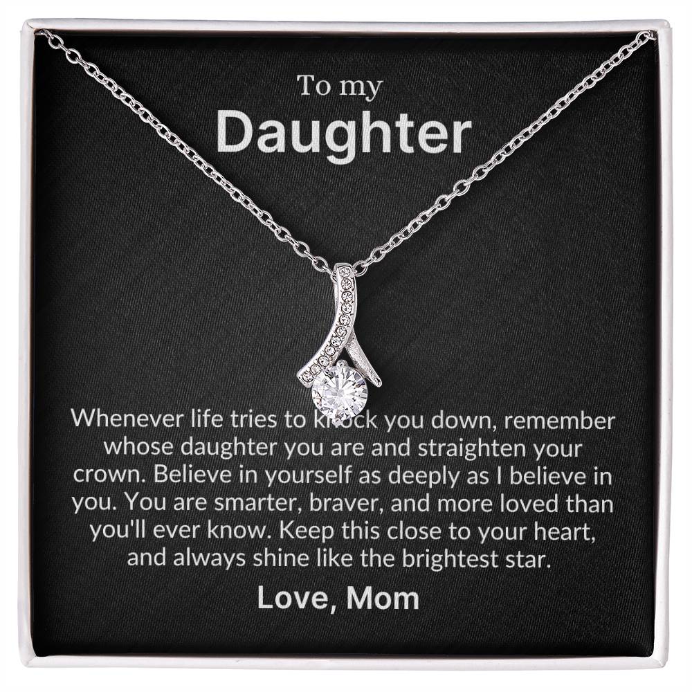 Perfect Gift for Your Strong and Beautiful Daughter (Alluring Beauty Necklace)