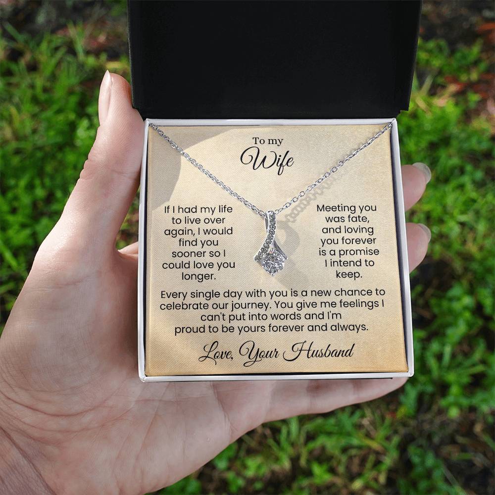 Forever Yours | A Love Written in Fate and Sealed with My Heart (Alluring Beauty Necklace)