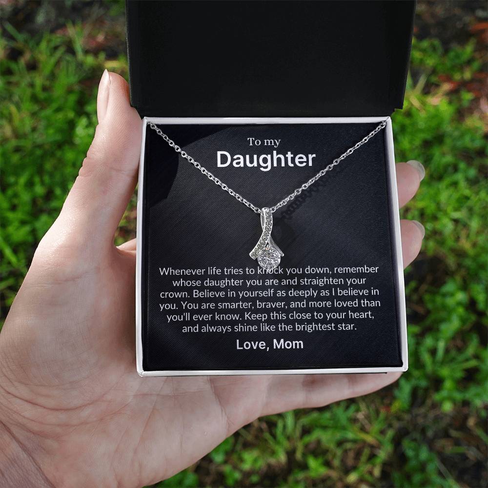 Perfect Gift for Your Strong and Beautiful Daughter (Alluring Beauty Necklace)