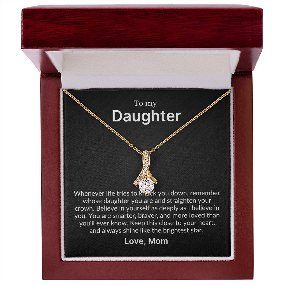 Perfect Gift for Your Strong and Beautiful Daughter (Alluring Beauty Necklace)