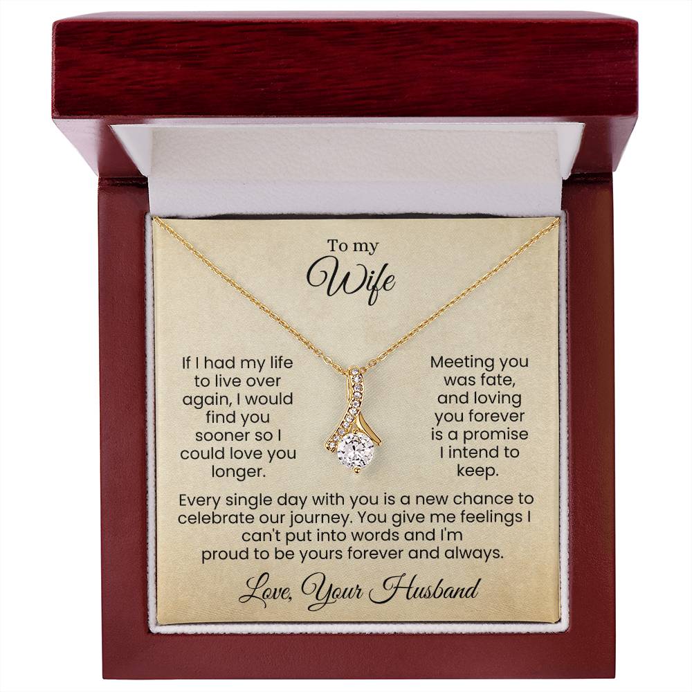 Forever Yours | A Love Written in Fate and Sealed with My Heart (Alluring Beauty Necklace)