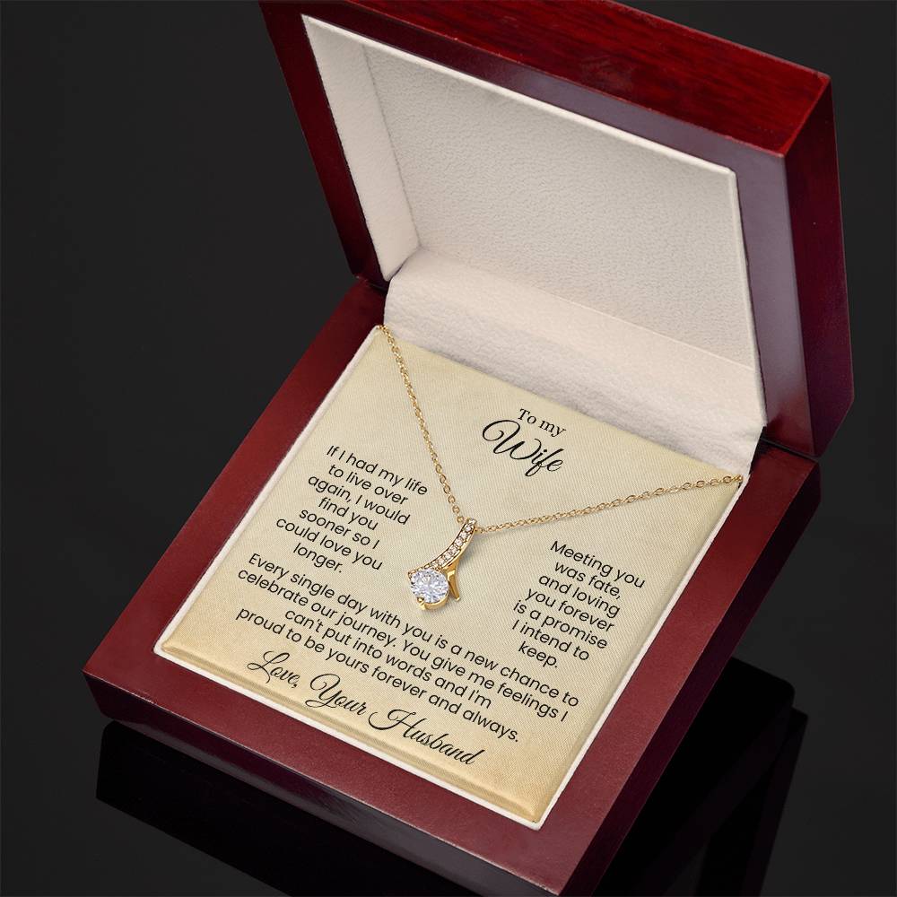 Forever Yours | A Love Written in Fate and Sealed with My Heart (Alluring Beauty Necklace)