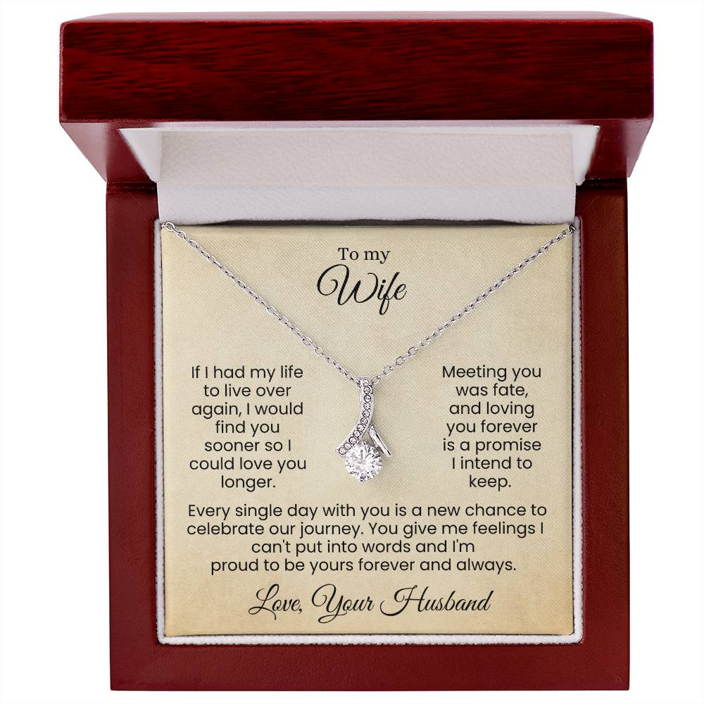 Forever Yours | A Love Written in Fate and Sealed with My Heart (Alluring Beauty Necklace)
