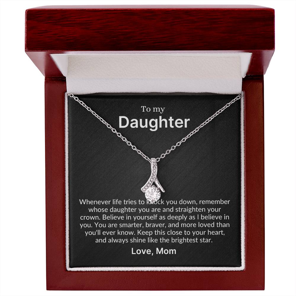Perfect Gift for Your Strong and Beautiful Daughter (Alluring Beauty Necklace)
