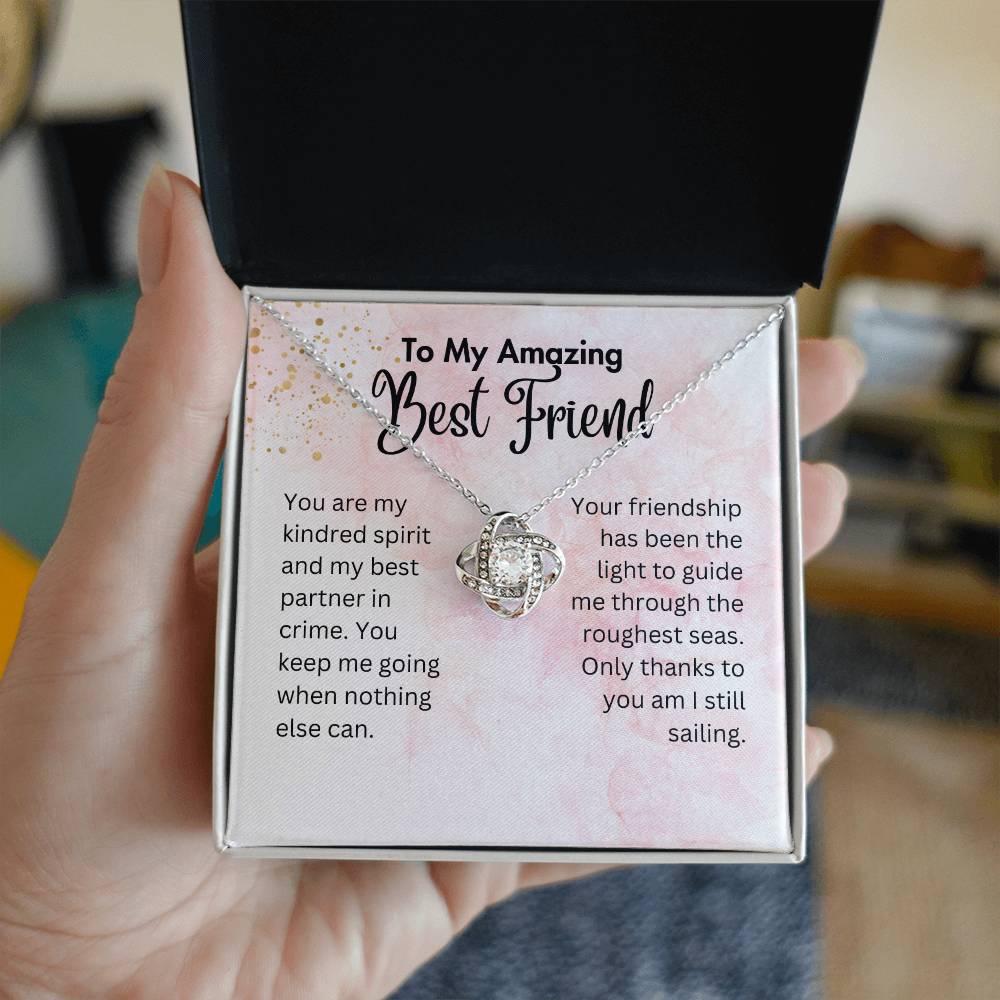 Gifts for Best Friend | Love Knot Necklace for Best Friend