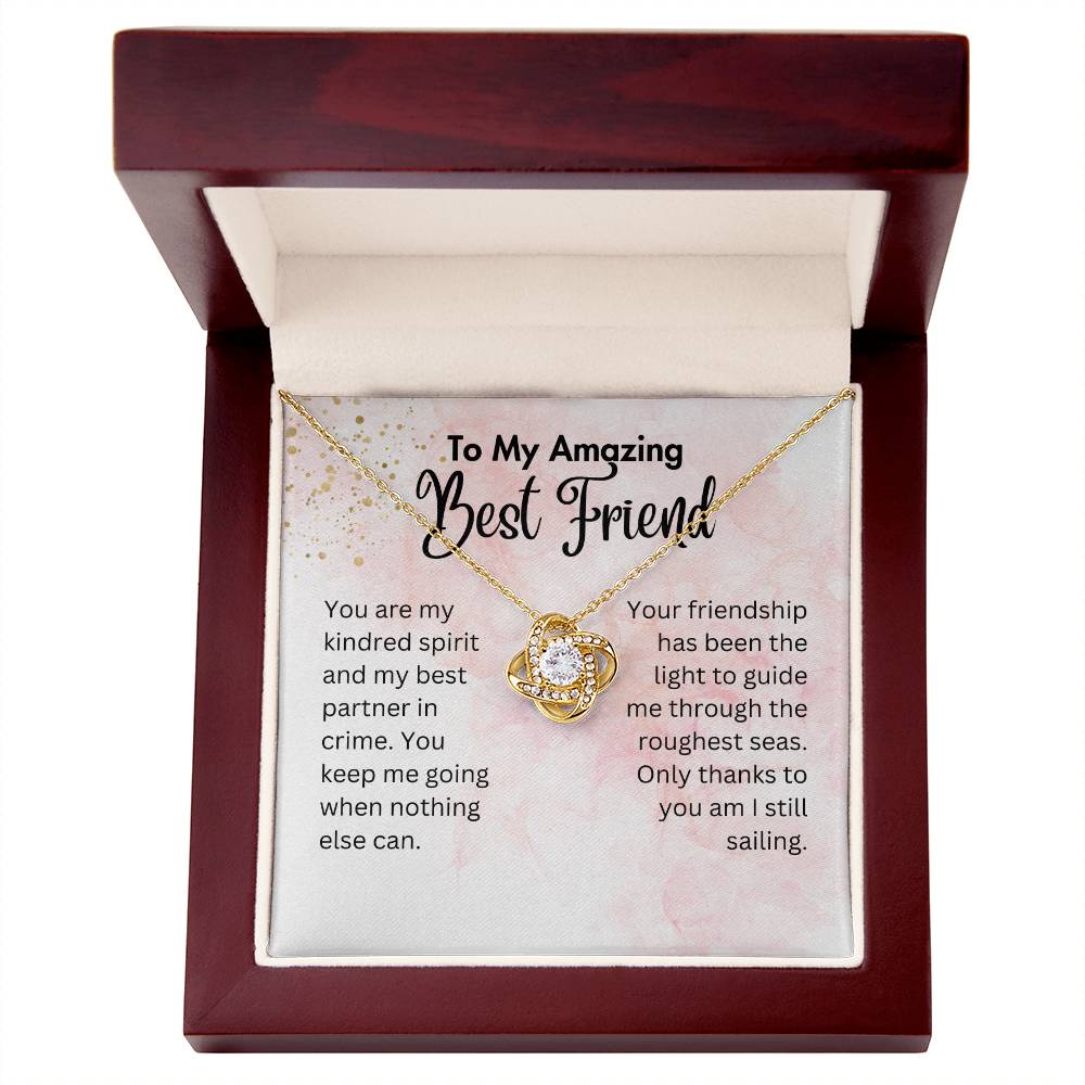 Gifts for Best Friend | Love Knot Necklace for Best Friend