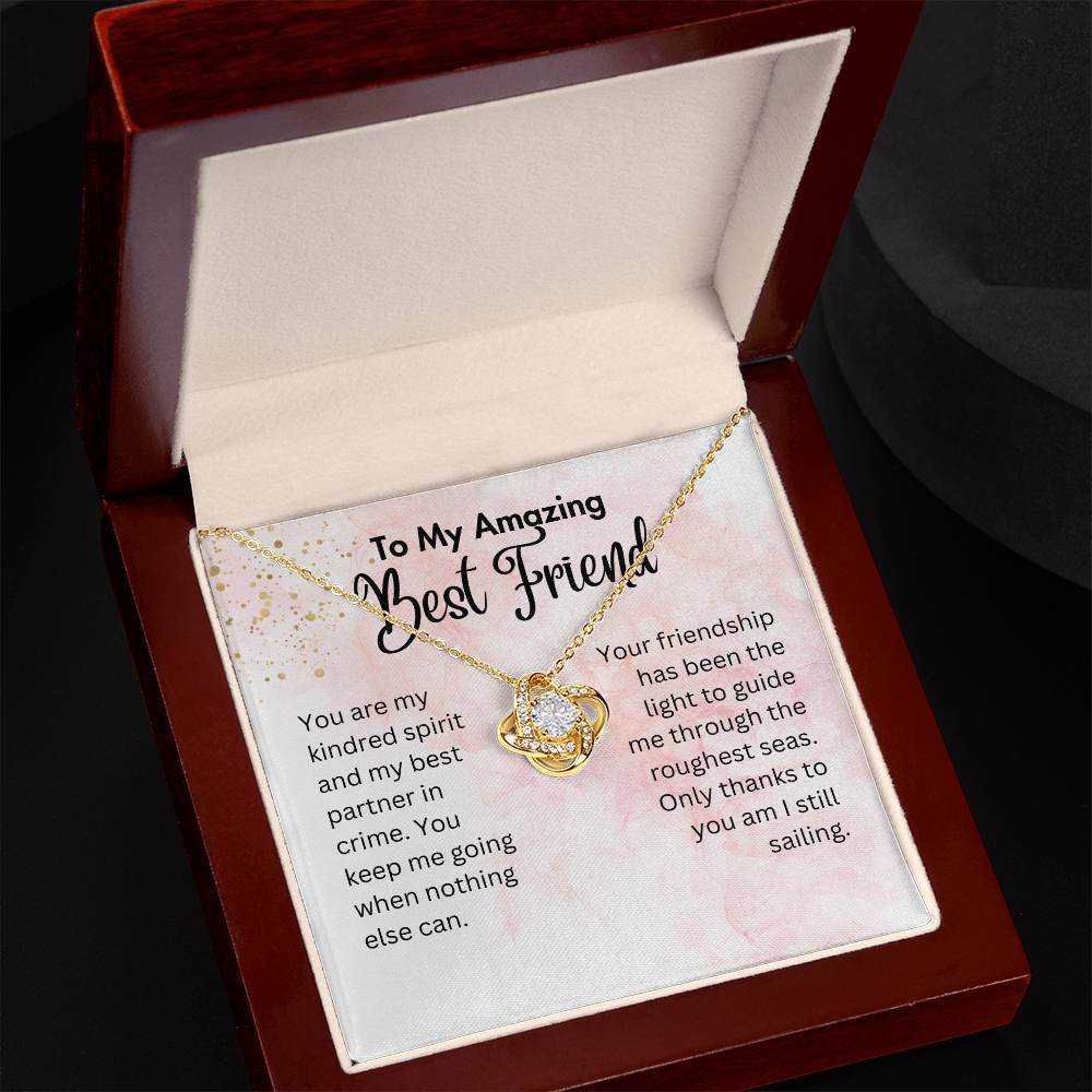 Gifts for Best Friend | Love Knot Necklace for Best Friend