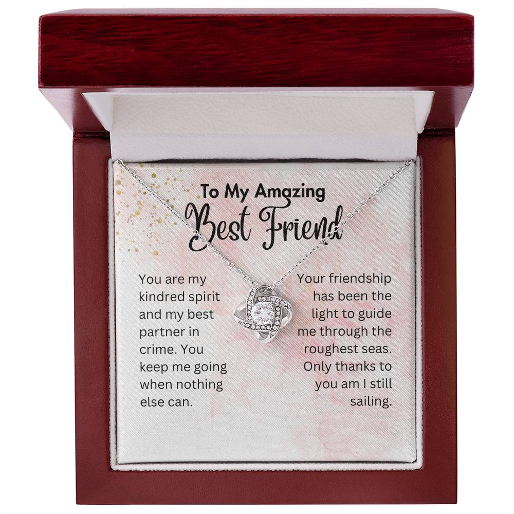 Gifts for Best Friend | Love Knot Necklace for Best Friend