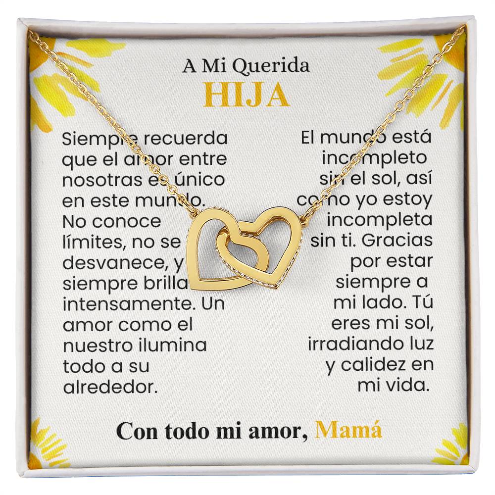 A Mi Querida Hija: Mi Sol y Mi Todo | n regalo perfecto para ella.