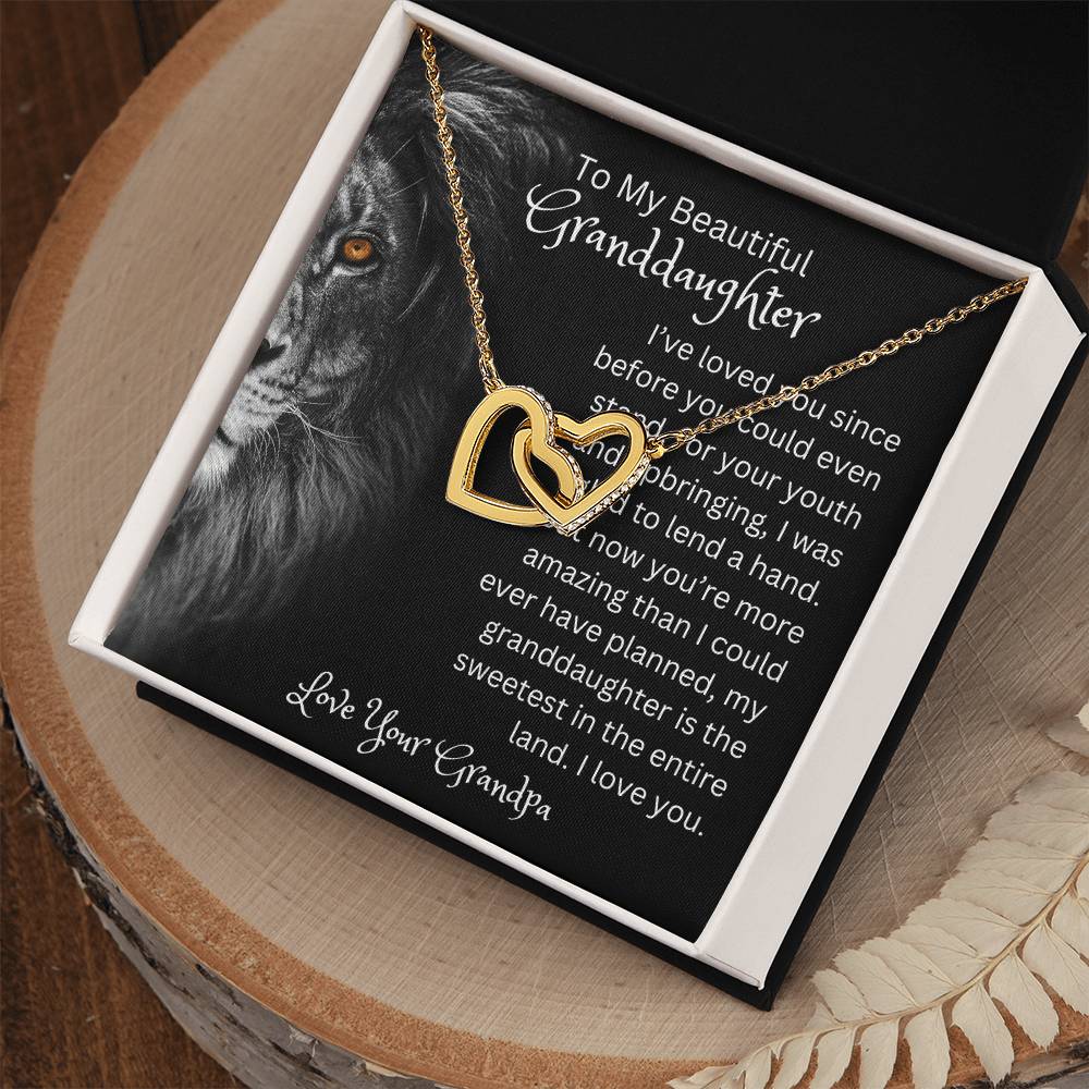 Message card for granddaughter | Gifts for Granddaughter | I've loved you since before you could even stand...