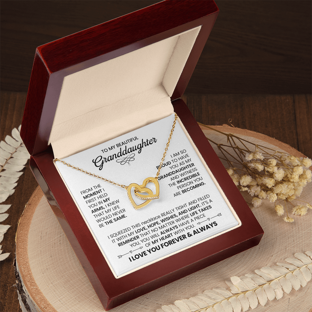 To My Beautiful Granddaughter - From The Moment I First Held You - Gift for Granddaughter