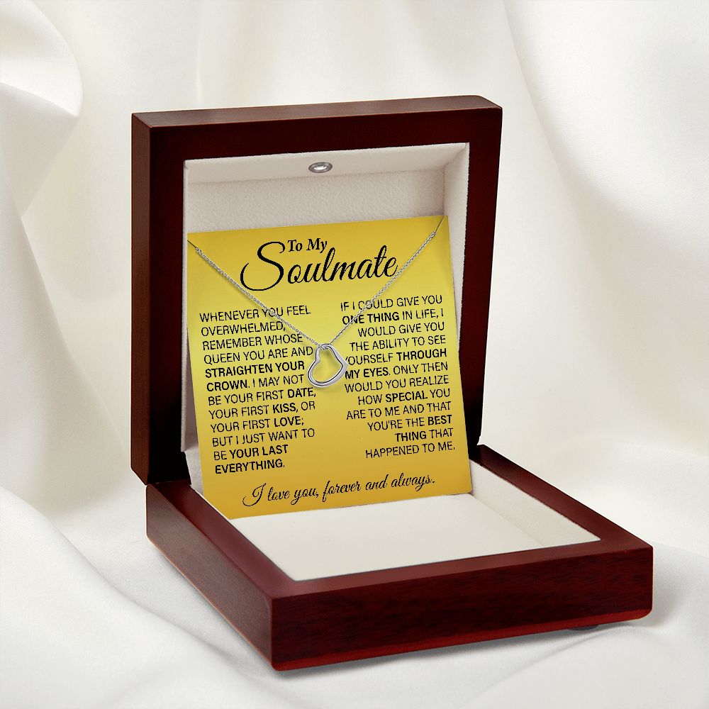 To My Soulmate | Valentine's Day, Mother's Day, Birthday, Anniversary Gifts for Wife | Whenever you feel overwhelmed...