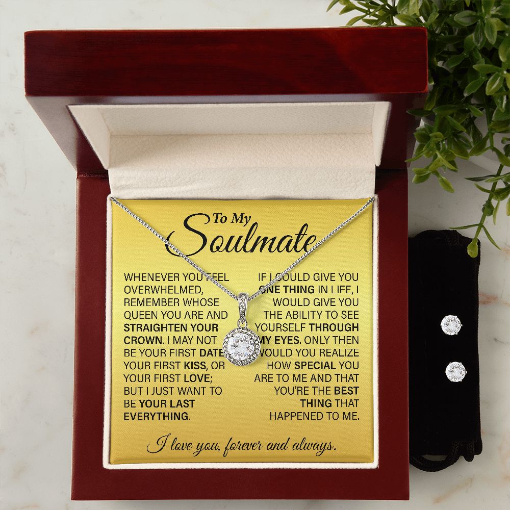 To My Soulmate | Valentine's Day, Mother's Day, Birthday, Anniversary Gifts for Wife | Whenever you feel overwhelmed...