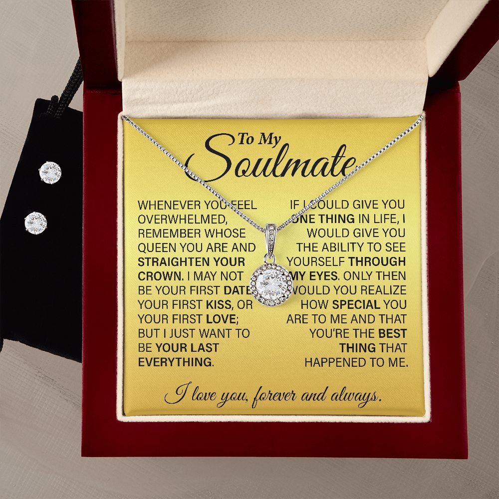 To My Soulmate | Valentine's Day, Mother's Day, Birthday, Anniversary Gifts for Wife | Whenever you feel overwhelmed...