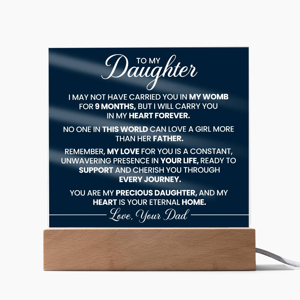 I MAY NOT HAVE CARRIED YOU | A Precious Gift for Her
