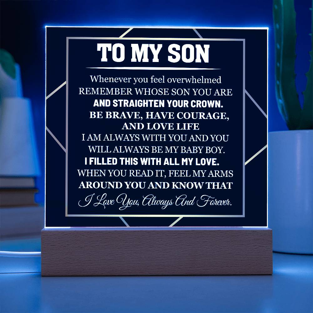Whenever you feel overwhelmed | A Thoughtful Gift for Him