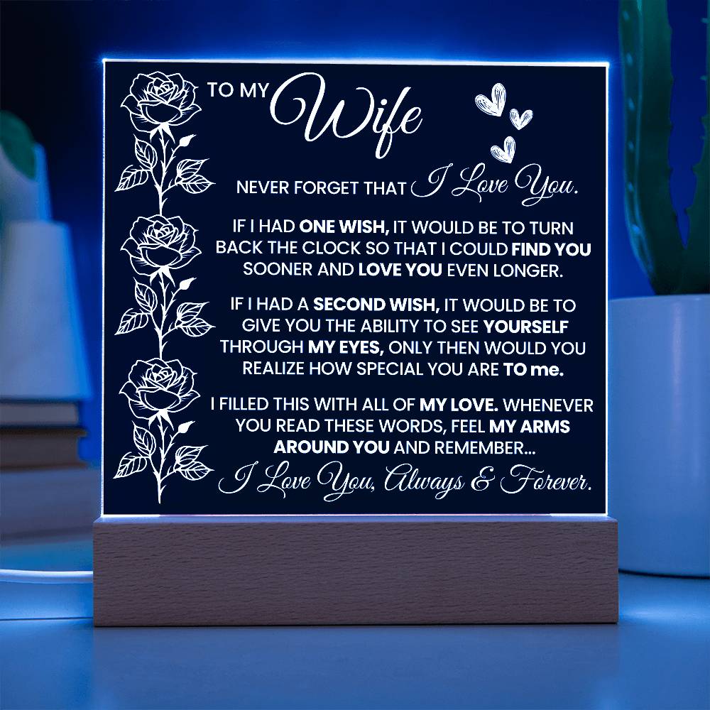 IF I HAD ONE WISH, IT WOULD BE TO TURN | A Precious Gift for Her