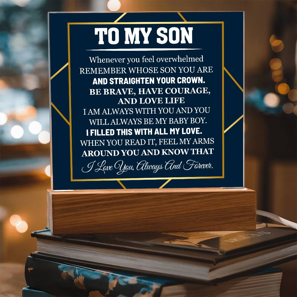 Whenever you feel overwhelmed | A Thoughtful Gift for Him