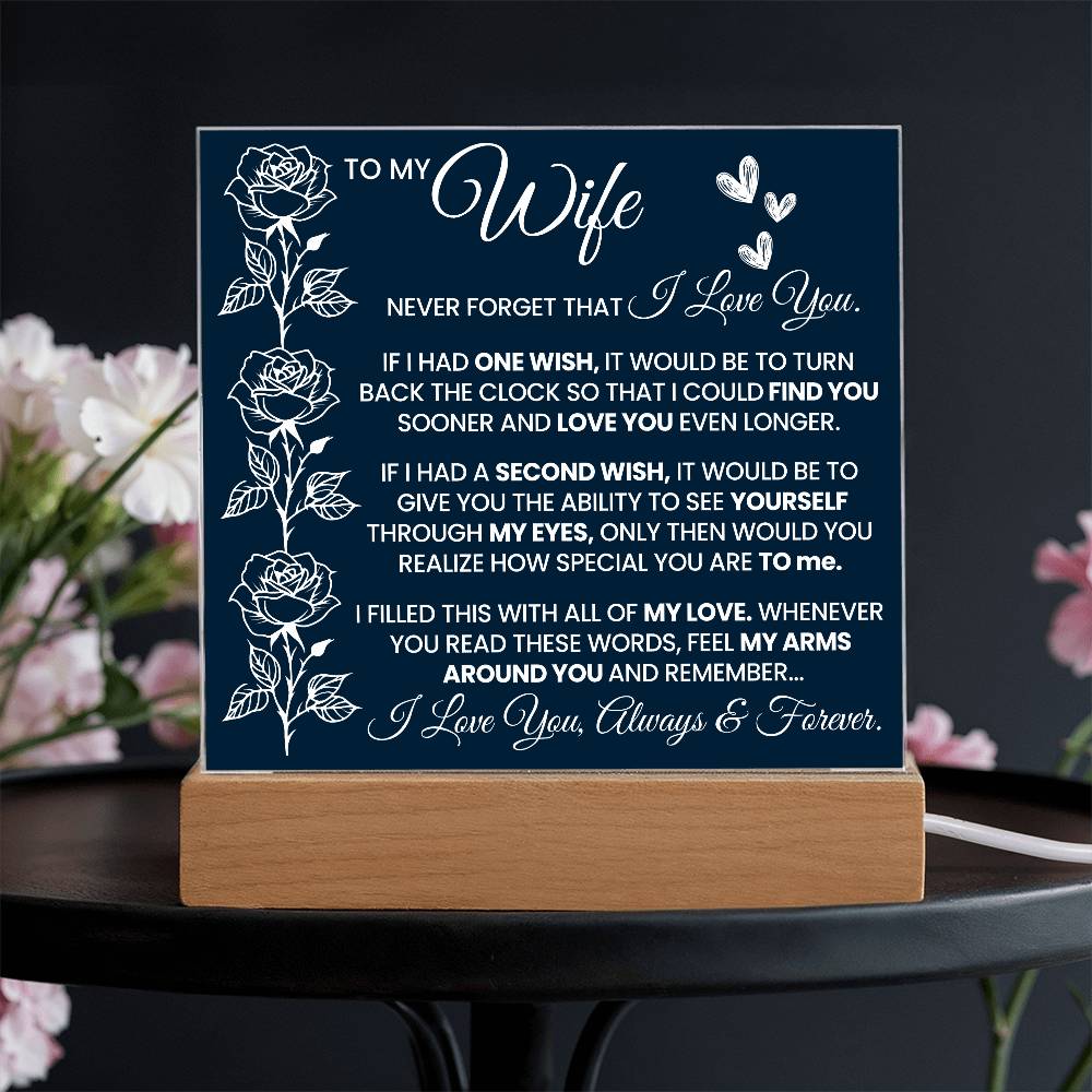 IF I HAD ONE WISH, IT WOULD BE TO TURN | A Precious Gift for Her