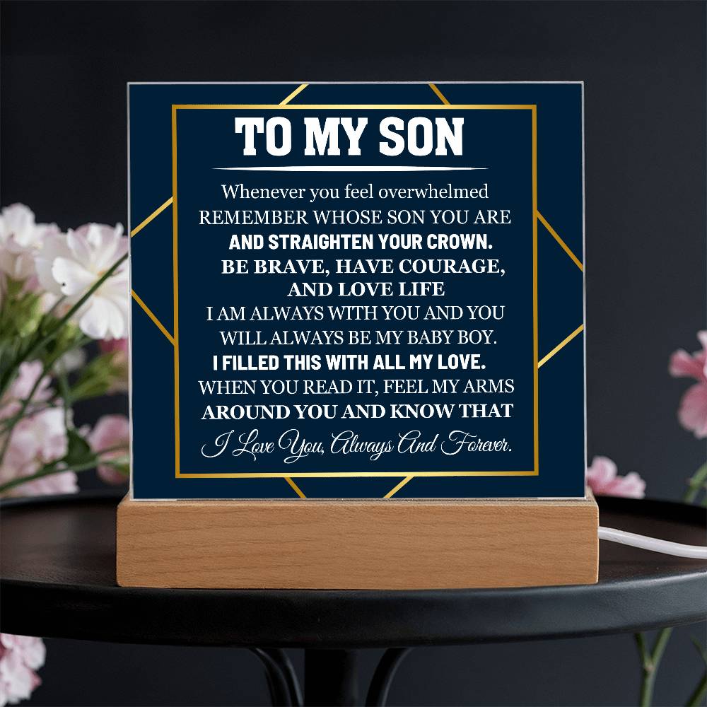 Whenever you feel overwhelmed | A Thoughtful Gift for Him