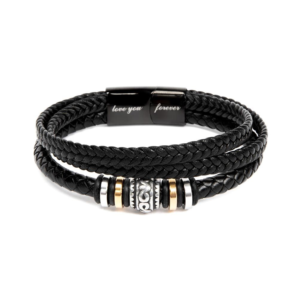 Gift for Grandpa | When you wear this bracelet always remember...