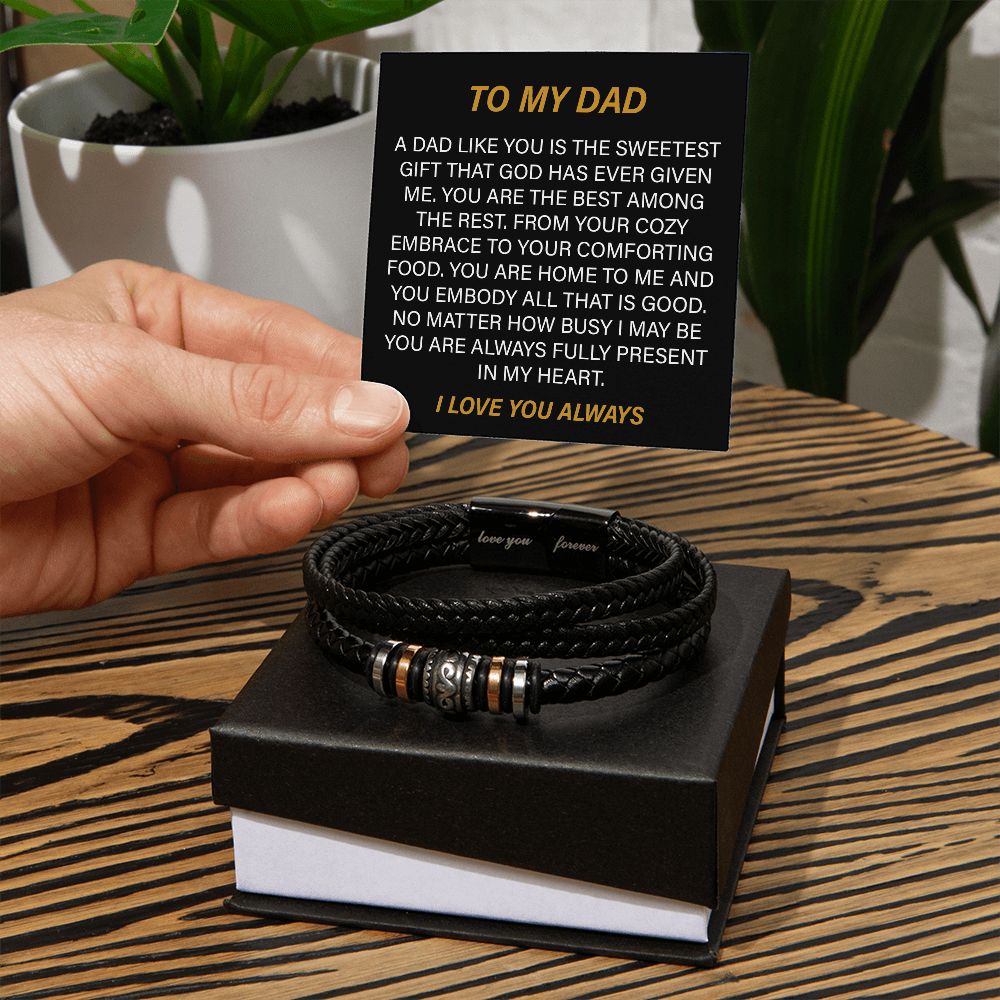 Gift for Dad | A dad like you is the sweetest gift that God has ever given me...